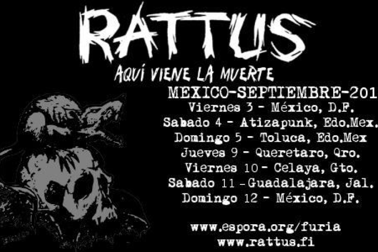 Poster gira Rattus